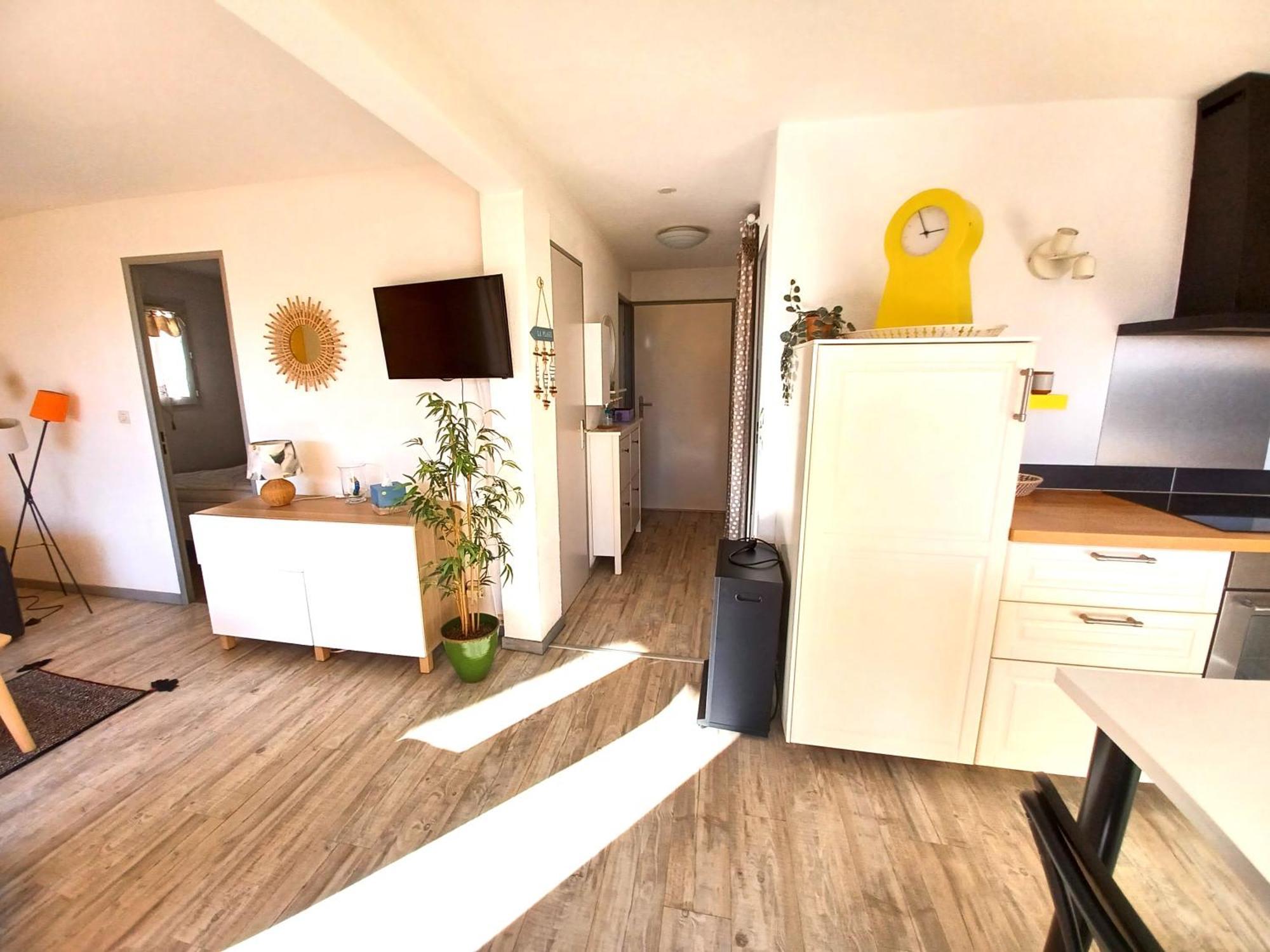 Plain-Pied Jardin 6 Personnes Clim Vue Mer Parking Wifi Terrasse Piscine Dans La Residence Saint-Pierre-la-Mer  المظهر الخارجي الصورة