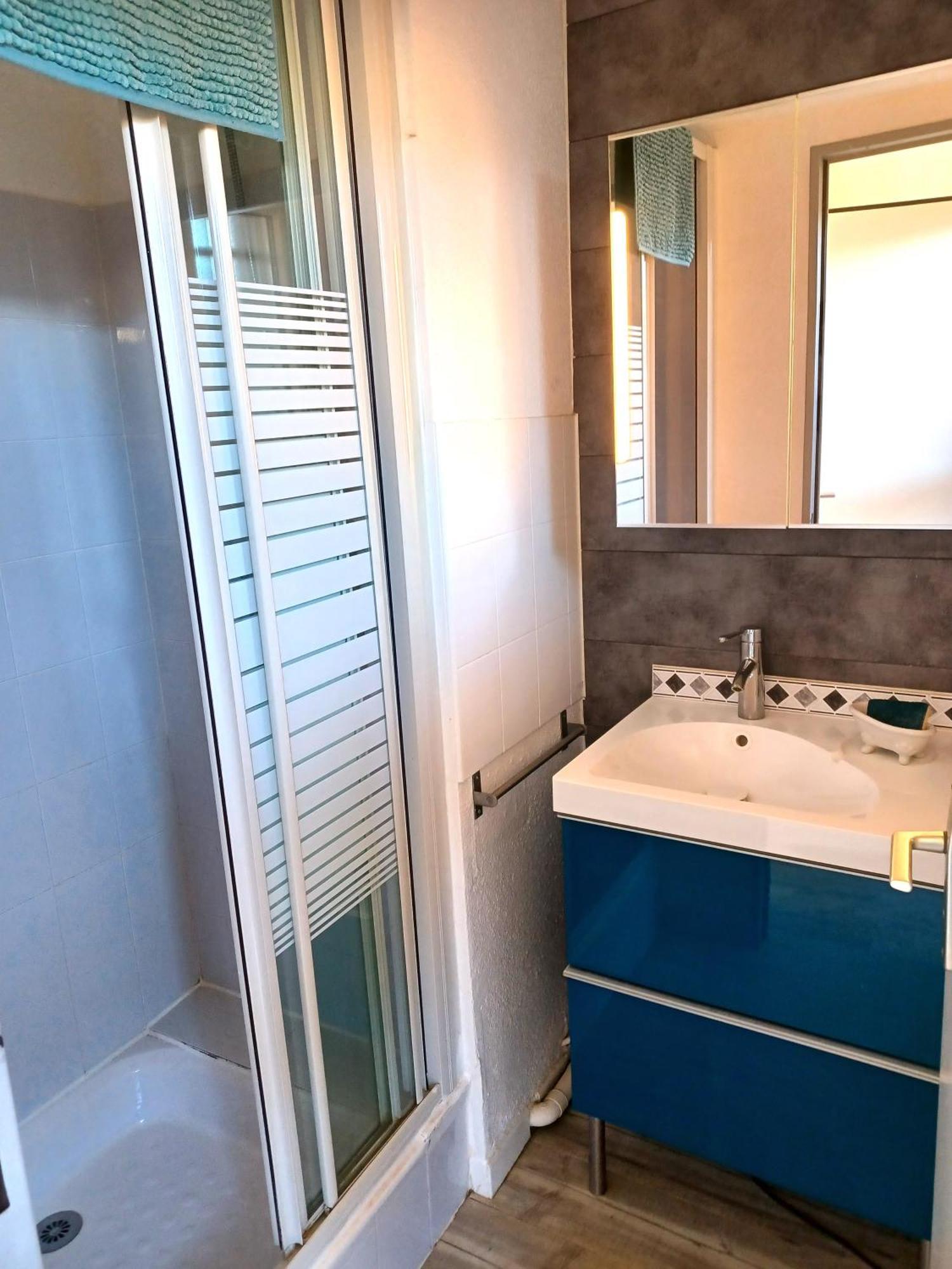 Plain-Pied Jardin 6 Personnes Clim Vue Mer Parking Wifi Terrasse Piscine Dans La Residence Saint-Pierre-la-Mer  المظهر الخارجي الصورة